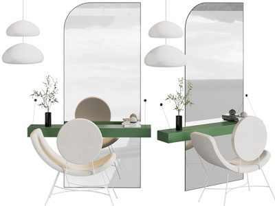 现代化妆、梳妆台