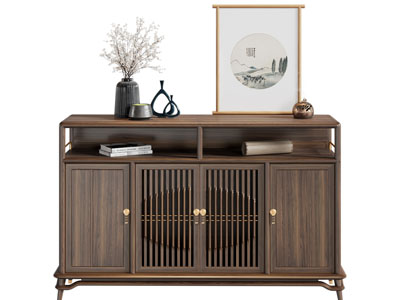 新中式玄关柜、边柜