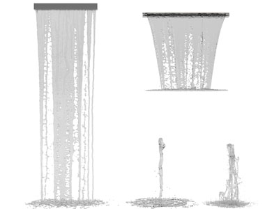 现代喷泉、水景