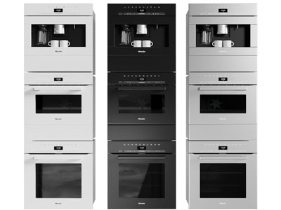 现代消毒柜、烤箱、咖啡机