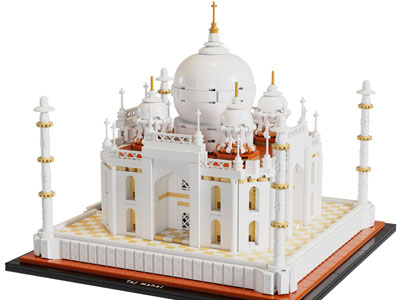 欧式乐高积木玩具泰姬陵