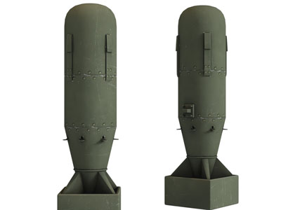 现代导弹、炸弹、鱼雷3d模型 现代导弹、炸弹、鱼雷