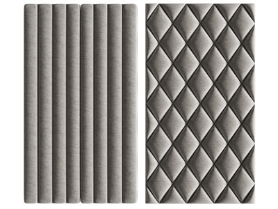 欧式软包背景墙3d模型 欧式软包背景墙