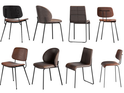 现代休闲椅子、餐椅