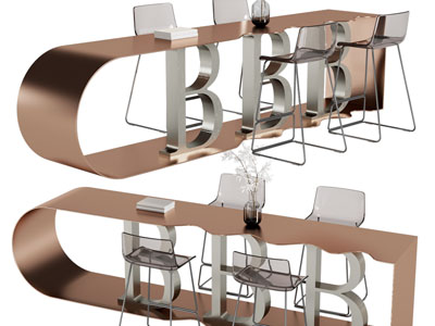 现代轻奢吧台吧椅