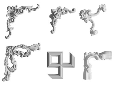 欧式雕花装饰构件