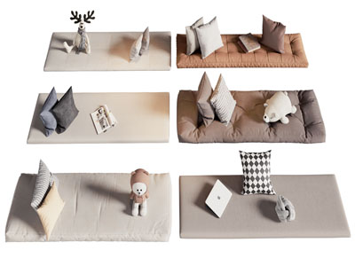 现代长方形飘窗坐垫