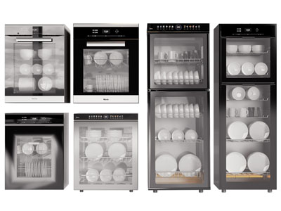 现代消毒柜、洗碗机