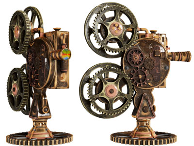 工业风loft老式放映机、投影机