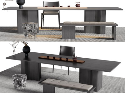 现代茶桌椅组合