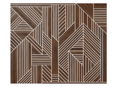 现代木饰面背景墙3d模型 现代木饰面背景墙