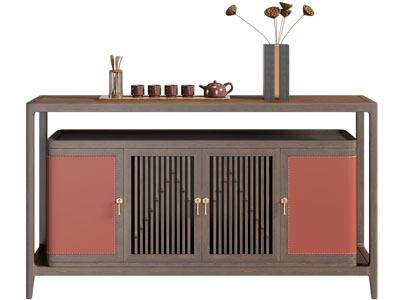 新中式玄关柜、边柜