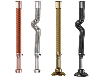 现代金属管道3d模型 现代金属管道