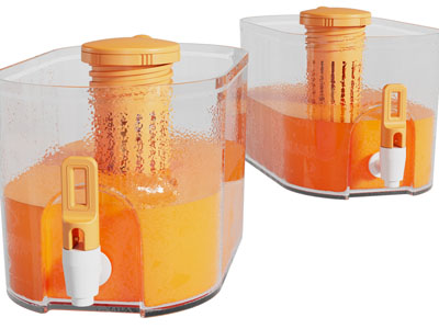 现代果汁饮料3d模型 现代果汁饮料