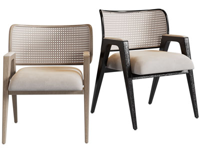 侘寂风休闲椅子