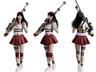 现代影视游戏角色