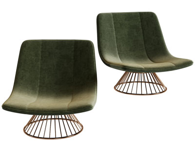 现代轻奢休闲椅子