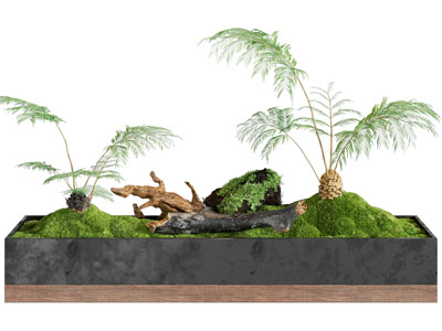 新中式花坛景观园艺小品