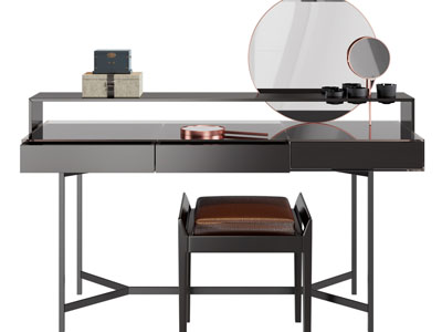 新中式化妆、梳妆台