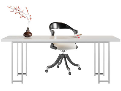 现代办公桌椅组合