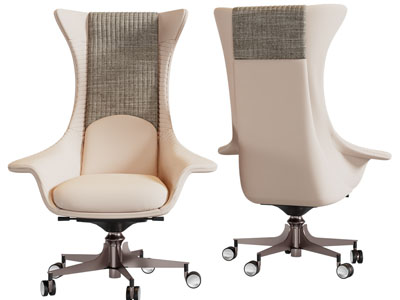 现代高靠背办公转椅