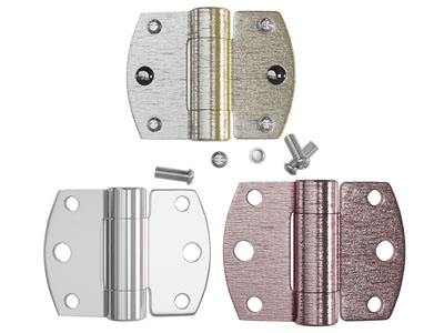 现代合页、铰链、螺丝钉五金件3d模型 现代合页、铰链、螺丝钉五金件