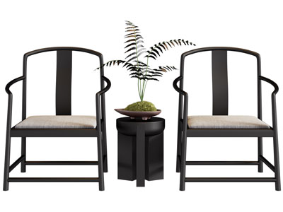 新中式圈椅、扶手椅子