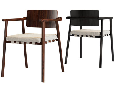 现代实木休闲椅子、餐椅