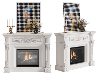 欧式壁炉火炉