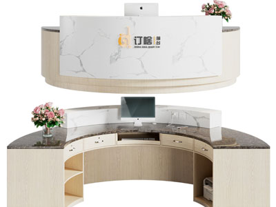 现代前台接待台