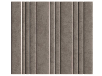 现代软包背景墙3d模型 现代软包背景墙