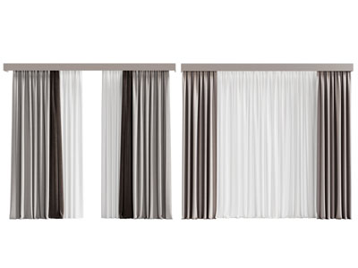 现代窗帘窗纱