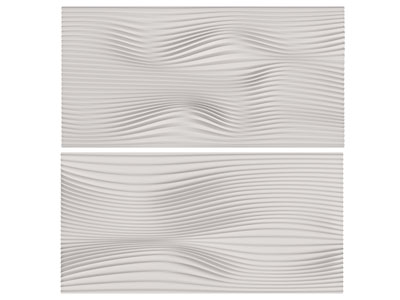 现代波浪纹理的背景墙3d模型 现代波浪纹理的背景墙