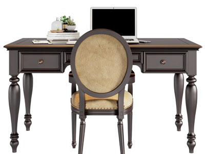美式书桌椅组合