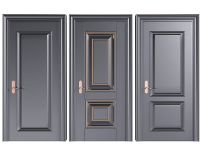 现代入户平开门