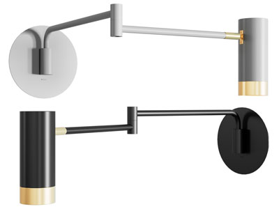 现代可转方向的壁灯