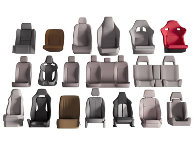 现代机舱座椅、商务椅子