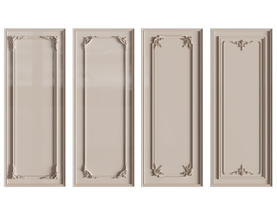 法式雕花护墙板