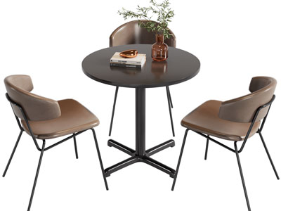 现代休闲桌椅组合