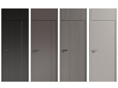 现代单扇平开门