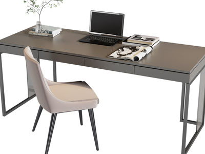 现代书桌椅组合