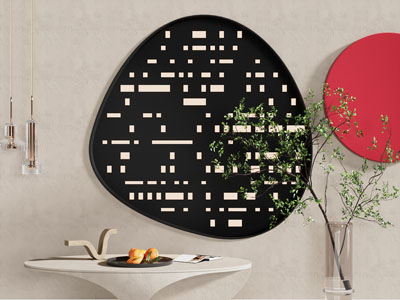 侘寂风墙饰挂件