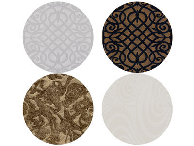 现代圆形地毯3d模型 现代圆形地毯