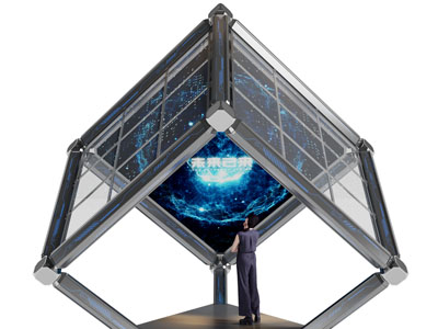 现代VR设备展厅展览