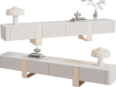 现代长方形电视机