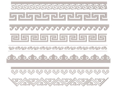 新中式雕花角线