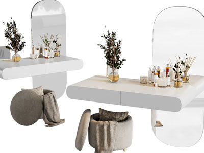 现代化妆、梳妆台