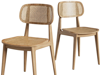 北欧实木休闲椅子、餐椅