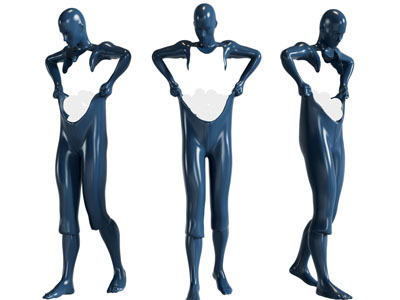 现代人物雕塑雕刻落地灯