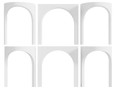 现代门拱、门套、垭口、门洞3d模型 现代门拱、门套、垭口、门洞